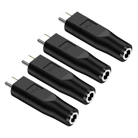 4Pcs Usb C Male To Dc Female Power Cable Pd100W Adapter For Starlink Mini Cable Replacement Head And Play