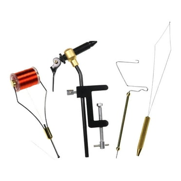 Bait Making Vise Rotary Fly Tying Vise - 360 Degree Rotating Tool For Making Fishing Flies 360 Degree Fly Vise