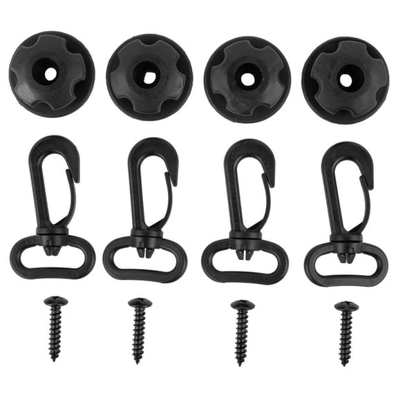 4Pcs Vehicle Car Trunk Hook Cargo Net Mount Set Storage Organizer Car Accessories