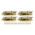 thumbnail image 1 of 4Pcs Vintage Metal Box Lock Hasp Latch Clasp Toggle Buckle for Jewelry Box Case, 1 of 6