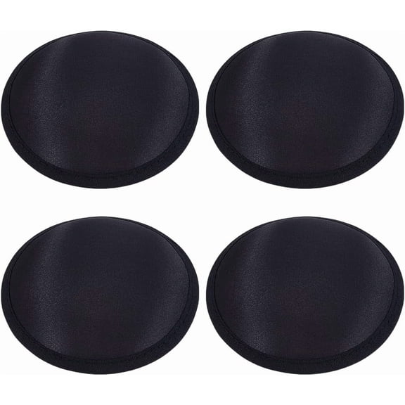 4Pcs Vintage Round Fascinator Hat Base 5inch Satin Millinery Base Polyester Sinamay Base for Wedding Hat Making diy