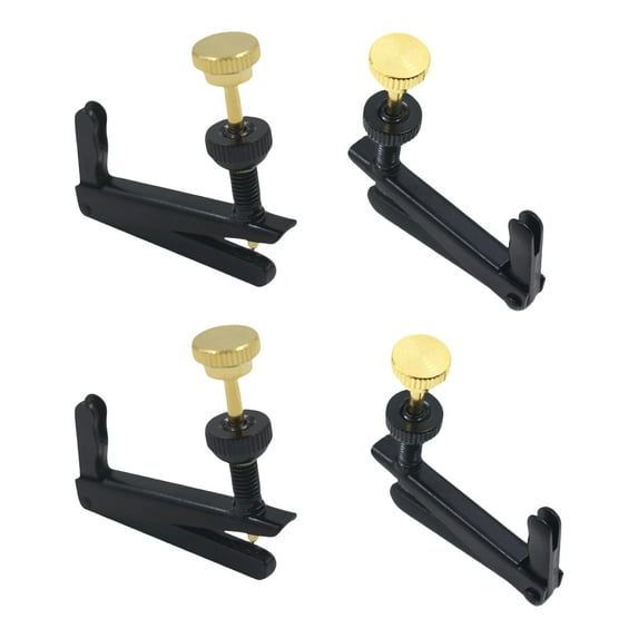 4Pcs Violin Fine Tuner Metal String Spinner Fiddle String Adjuster Spinner Stringed Instrument Accessories Enduring