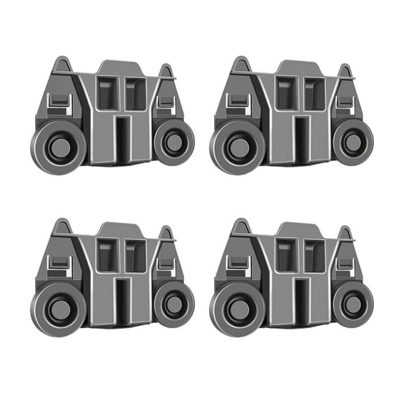 4Pcs W10195417 Dishwasher Rack Roller for AP4538395 PS2579553 WPW10195417