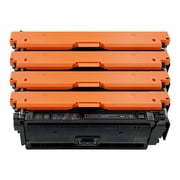 4Pcs W9060MC W9061MC W9062MC W9063MC Compatible Toner Cartridge for LaserJet Managed E55040dn MFP E57540dn E57540c