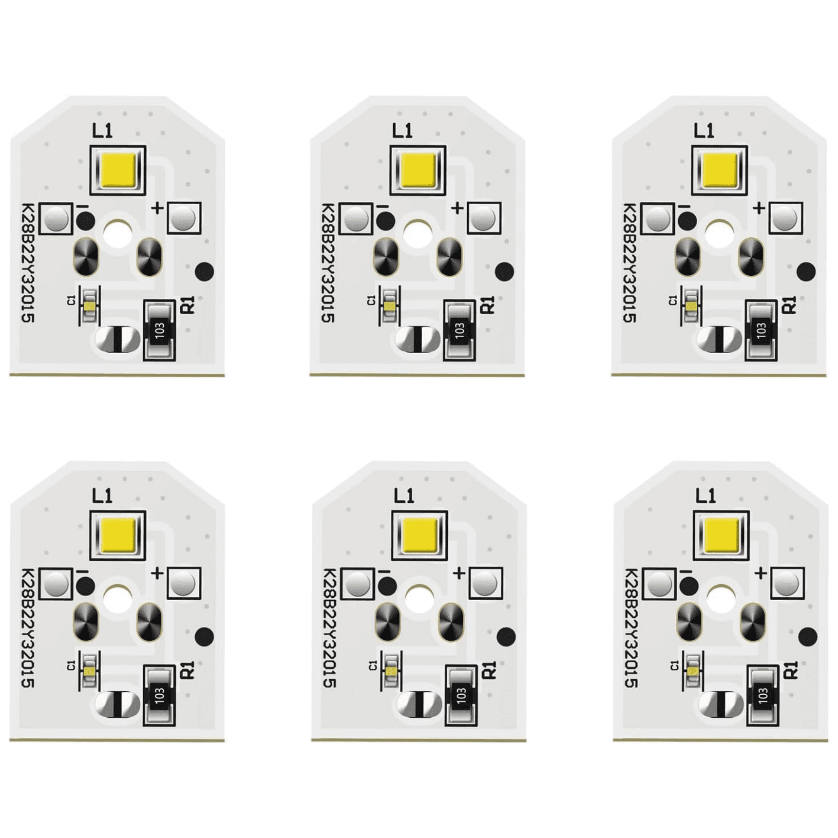 4Pcs WR55X11132 WR55X25754 Refrigerator LED Light for GE Refrigerator LED Light Replacement Replace WR55X30602 WR55X26486 CWE23SP3MJD1 CWE23SP3MKD1 CWE23SP3MLD1 CWE23SP4MFW2 CWE23SP4MGW2