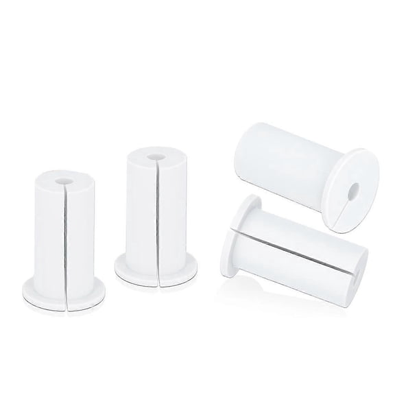 4Pcs Wall Hole Cable Routing Kit for , Silicone Cable Feed Through Bushings Wall Grommets for 1Inch Cables Cable