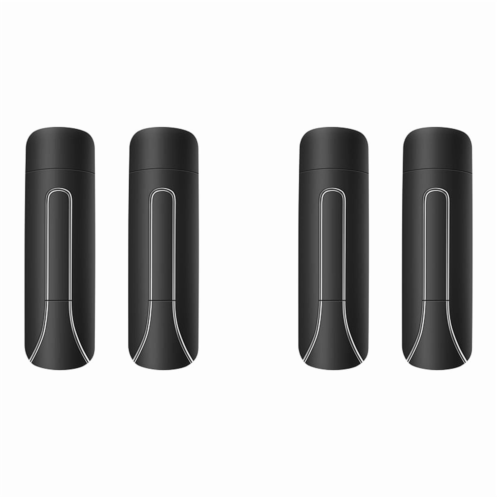 4Pcs Wall Mounted Bathroom Plastic Liquid Soap Dispenser 350Ml Shower Gel Detergent Shampoo Bottle for Kitchen Hotel