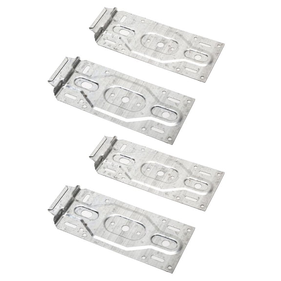 4Pcs Wall Mounted Bracket Internal Unit Thickened Hanging Board Plate Bracket