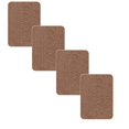 thumbnail image 1 of 4Pcs Warm Brown Sofa Upholstery Repair Patch, Self-Adhesive Linen Fabric Patch, 4.3 X6.3" No-Sew Canvas Patch Stickers for Couch Furniture & Car Seats, 1 of 4