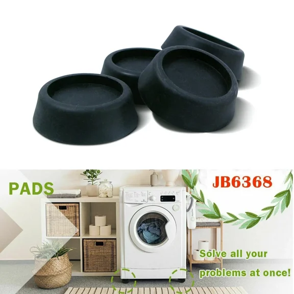 4Pcs Washer Dryer Noise Anti Vibration Pads Washing Machine Reduction