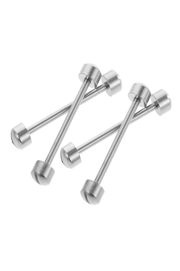 4Pcs Watch Band Screw Tube Rods Steel Watch Strap Connectors for Easy Repair