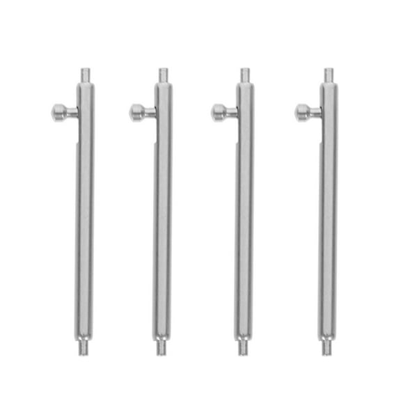 4Pcs Watchband Pin Replaceable Stainless Steel Watch Tube Quick Release Watch Pin Set