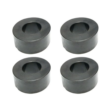 4Pcs Weight Plate Spacers Barbell Guide Rods Shock-Absorbing Rubber Washers