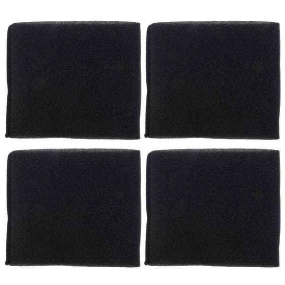 4Pcs Wet and Dry Foam Filter for NT Series Accessories MV1/WD1 /WD2 WD3 2.683-016.0,4 x Foam Filter,Black