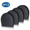 thumbnail image 1 of 4Pcs Wheel Tire Covers, EEEkit Waterproof Motorhome Wheel Covers for 27- 29in Tire Diameters - Black, 1 of 9