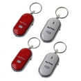 thumbnail image 1 of 4Pcs Whistle Lost Key Finder Flashing Beeping Locator Remote Keychain LED Ring Key Finder Locator Keychain Whistle-Equipped Lost Item Finder and Elderly Anti-Lost Alarm with Whistle, 1 of 17
