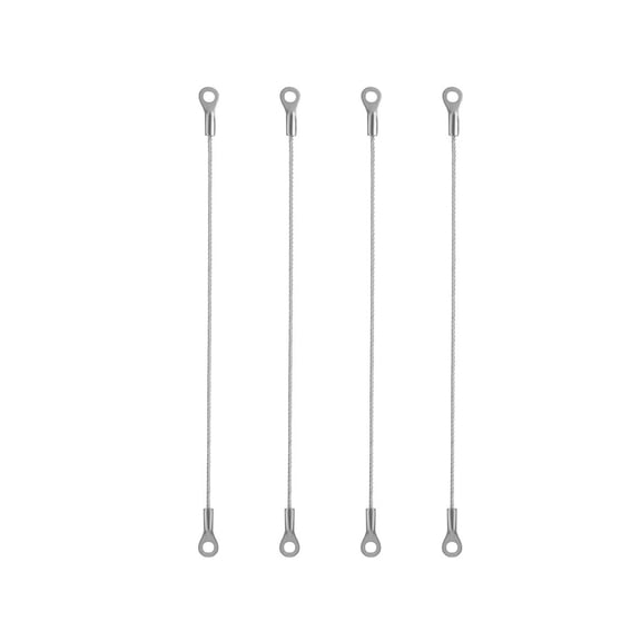 4Pcs Window Stopper Wire Rope Cabinet Door Hinge Limiters Door Restraint Tool for Furniture Boats Applications