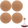 thumbnail image 1 of 4Pcs Wine Cork Ball Wooden Cork 2inch Ball Stopper Reusable Ball Stopper Wine Bottle Plug Stoppers for Wine Decanter Carafe Bottle Replacement for DIY Round, 1 of 6