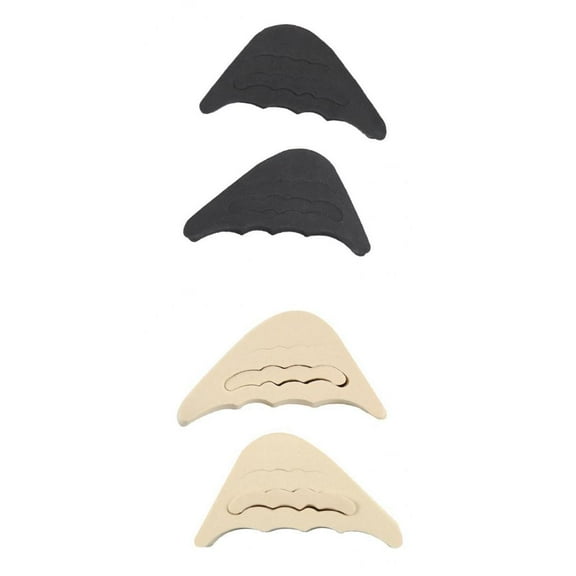 4Pcs Women's Forefoot Insert Pads Front Toe Filler Inserts Toe Plug Sneakers