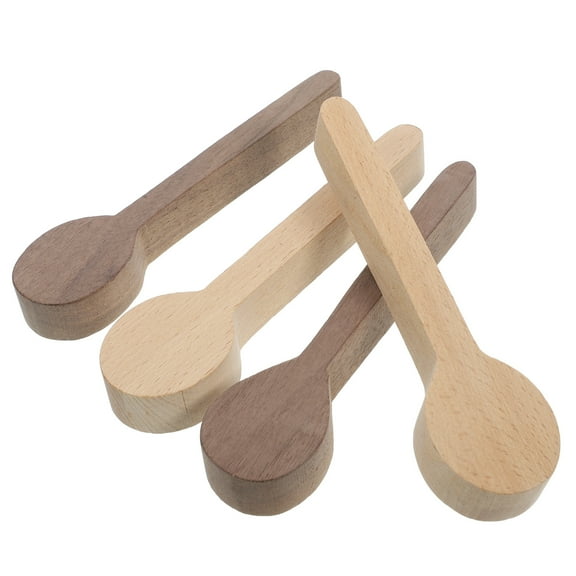 4Pcs Wood Carving Spoons DIY Spoon Whittling Kit Wooden Spoon Making Mold