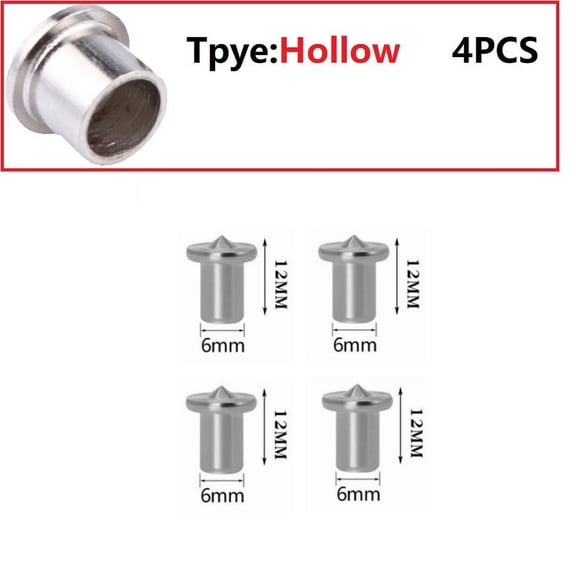 4Pcs Wood Dowel Center Point Set for Accurate Alignment 6mm-12mm