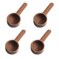 thumbnail image 1 of 4Pcs Wooden Measuring Spoon Set Kitchen Tea Coffee Spoon Cooking Household Measuring Utensils, 1 of 5