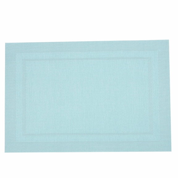 4Pcs Woven Vinyl Placemats Set, Kitchen Mats, Indoor/Outdoor Table Mats, Durable Non Slip Heat Resistant Table Mats, Perfect For Wooden Table, Glass Table And Coffee Table, 17.72 × 11.81 inches