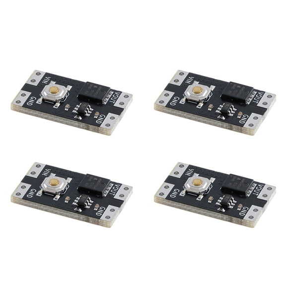 4Pcs XL-10AL Single Bond Button Bistable Mini One Key Switch Module 3.5-5.4V 300nA Load 10A Low Power
