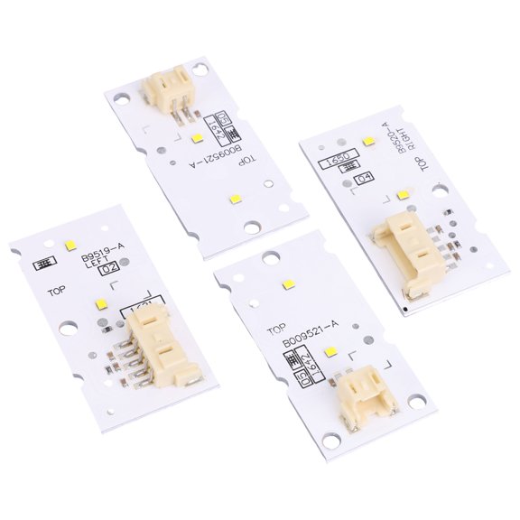 4Pcs Yellow DRL Headlight LED Boards Stabilizer for BMW F48 X1 F39 X2 2016-2019, Replaces 63117428789 63117428790 63117428791 63117428792