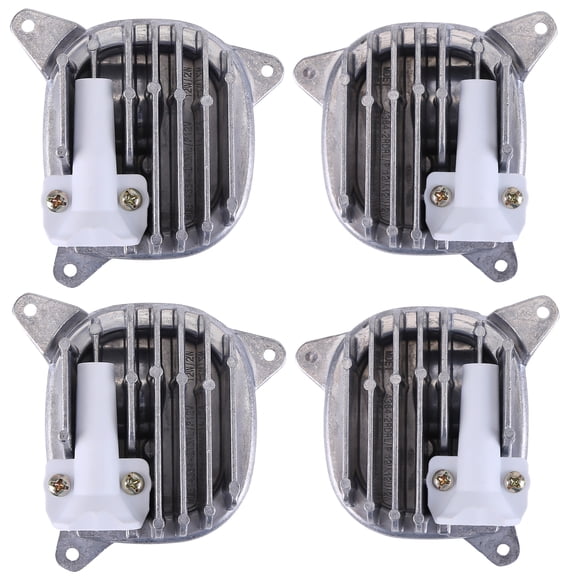 4Pcs Yellow DRL Headlight LED Boards for BMW X3 X3M F97 G01 X4 X4M G02 2017-2021, Replaces 63117466107 63117466108