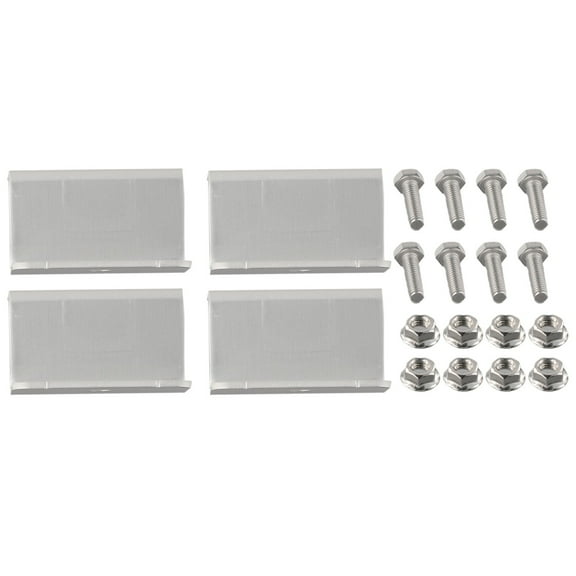 4Pcs Z Style Panel Mounts Solar Energy Battery Panel Mounting Brackets