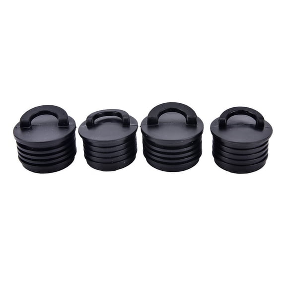 4Pcs durable rubber kayak marine boat scupper stopper drain holes plugs hot