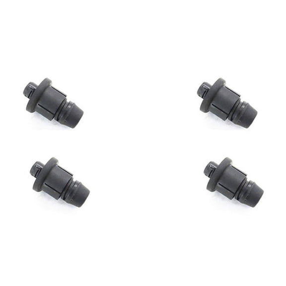 4Pcs for 508 Trunk Rubber Pier Adjustable Stop Bonnet Buffer Block Limit Block 8733AR 7908Y6,4 x Adjustable limit block,black