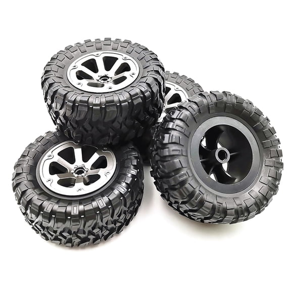4Pcs for WPL RC Truck Wheels Upgraded Compact and Durable Wheels for B-14, B-16, B-24, B-36 Models