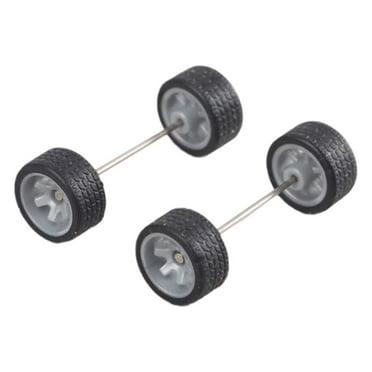 4Pcs/set 1:64 Model Modified Tire Diecasts Alloy Wheel Tire Set Rubber Toy Vehicles Model Car Accessories YJKD