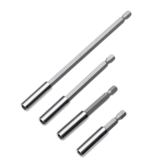4Pcs/set Bit Holder Set Long Extension 60mm 75mm 100mm 150mm for Electric Drill Screwdriver Accessories