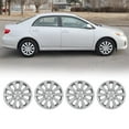 thumbnail image 1 of 4Pcs/set Cover Hubcaps ,16 Inch Lacquer Hubcaps Wheel Rims Cover for 2009-2013 TOYOTA COROLLA Compatible With Steel Wheels and Snap On Installation ABS&PC Material, 1 of 7