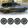 thumbnail image 1 of 4Pcs/set Cover Hubcaps ,16 Inch Hubcaps Wheel Rims Cover for 2012-2014 TOYOTA CAMRY/TOYOTA CAMRY HYBRID Compatible With Steel Wheels and Snap On Installation PP Material（16-Inch, Black Lacquer), 1 of 7
