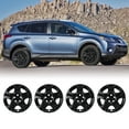 thumbnail image 1 of 17" Set Of 4 Hubcaps Wheel Rims Cover Fit 2013-2018 TOYOTA RAV4 Compatible With Steel Wheels Snap On Installation(17-Inch,BLACK LACQUER), 1 of 7