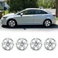 thumbnail image 1 of 4Pcs/set Cover Hubcaps ,16 Inch Hubcaps Wheel Rims Cover for 2016-2024 Honda Civic SEDAN Compatible With Steel Wheels and Snap On Installation ABS+PC Material（16-Inch, Chrome), 1 of 7