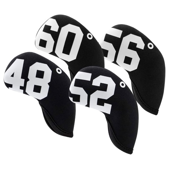 4Pcs/set Neoprene Golf Iron Cover Iron Head Protect Covers Golf Headcovers Golf Iron Club Cover with Big Number