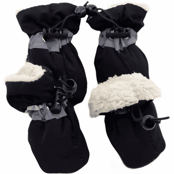 4Pcs/set Waterproof Winter Pet Dog Shoes ,Thick Warm for Small Cats Dogs Puppy Dog Socks Booties,Pet Anti-Slip Rain Snow Boots Footwear