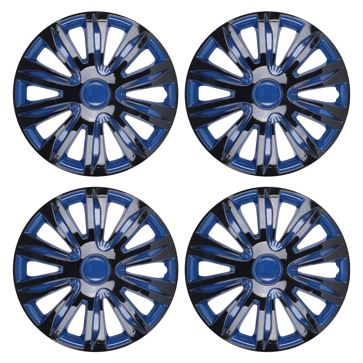 Snap Back Rims 4Pcs/Set Wheel Rims Cover Hubcaps,15 inch Universal Snap on Car Truck ...