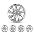 thumbnail image 1 of 4Pcs/set Wheel Rims Cover Hubcaps ,16 Inch Universal Snap On Car Truck SUV Wheel Covers ABS&PC Material （16-Inch, Chrome), 1 of 7