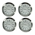 thumbnail image 1 of 4Pieces 55mm Diameter Quartzs Clock Head Inserts with Arabic or Roman Numerals for Clock Repair Part Replacement, 1 of 11
