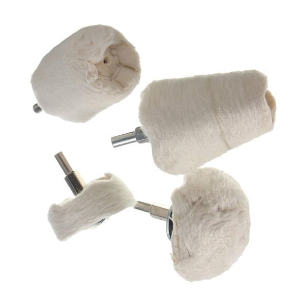 4Pieces Buffing Pad Polishing Wheel Set Multi Surfaces Polishing Wheel Set for Home and Professional Projects