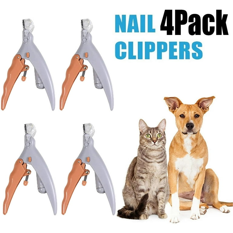 4Pieces Dog Nail Clippers And Trimmers Pet Nail Clippers For All Types Of Pets