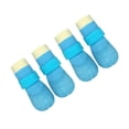 thumbnail image 1 of 4Pieces Dog Rain Shoes Waterproof and Slip Resistant Breathable Rain Boot for Small Dog Outdoor Use Safe Protections, 1 of 8