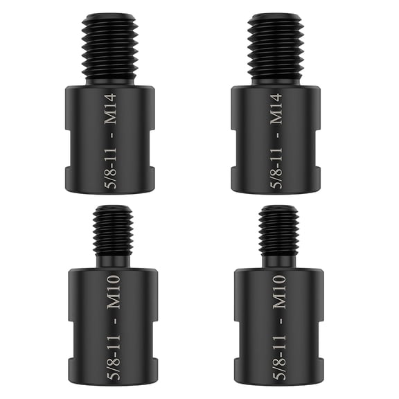 4Pieces Grinders Adapters Kit for Corner Processing and Deep Polishing Tasks