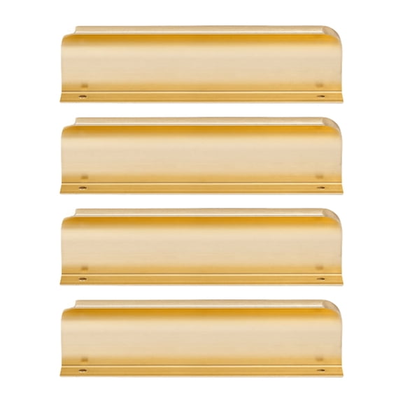 4Pieces Multipurpose Drawer Pulls Invisible Side Mount Cabinets Handles Convenient for Modern Kitchen Cupboards